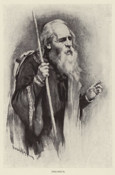Polonius av Harold Copping