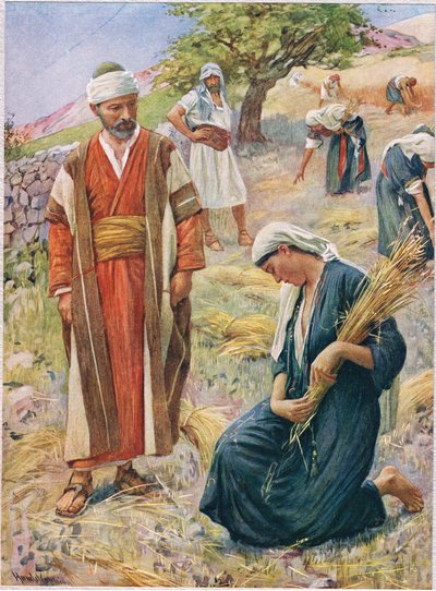 Ruth, illustrasjon fra 