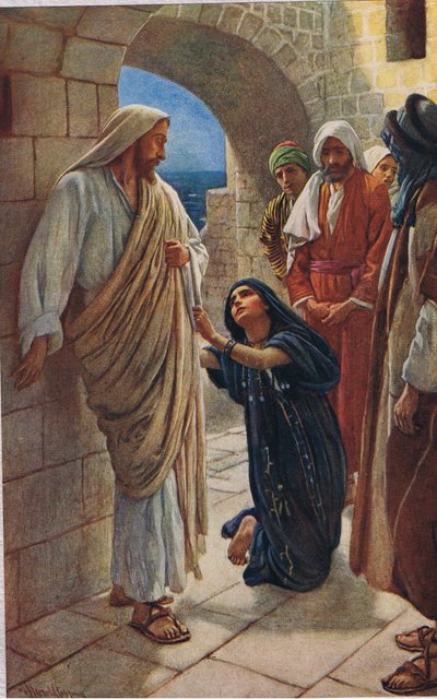 The Woman of Canaan, illustrasjon fra 