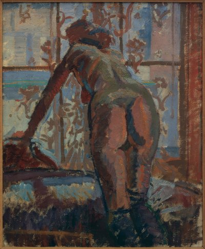 Naken ved vinduet av Harold Gilman