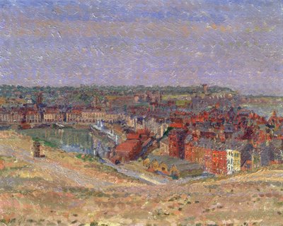 Dieppe, ca. 1911 av Harold Gilman