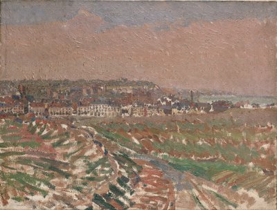 Dieppe fra Vesten, 1910-1911 av Harold Gilman