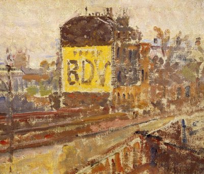 Hampstead Road av Harold Gilman