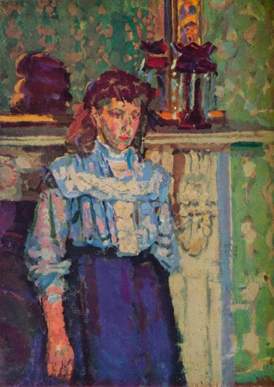 Interiør, c1800-tallet. av Harold Gilman
