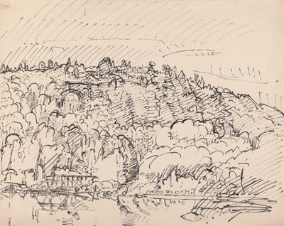 Norsk landskap av Harold Gilman