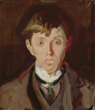 Portrett av Spencer Frederick Gore (1878-1914) 1906-7 (olje på lerret) av Harold Gilman