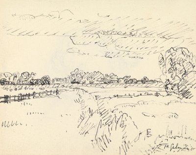 Romney Marsh av Harold Gilman