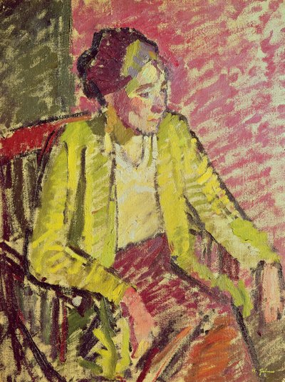 Sylvia av Harold Gilman