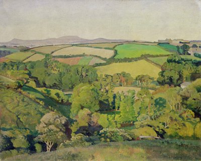Drift Valley (olje på lerret) av Harold Harvey