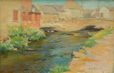 Newlyn Bridge av Harold Harvey