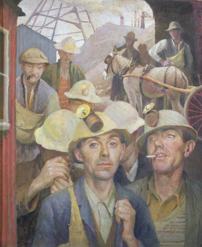 St. Just Tin Miner av Harold Harvey