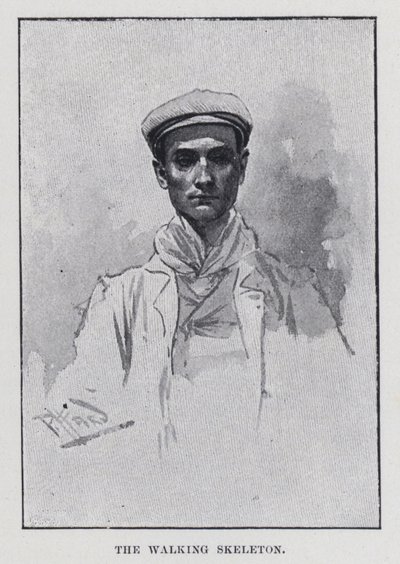 Det vandreskjelettet (s/hvitt-bilde) av Harold Hume Piffard