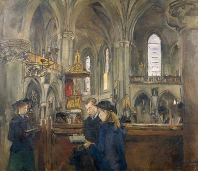 Fra Trefoldighetskirken av Harriet Backer