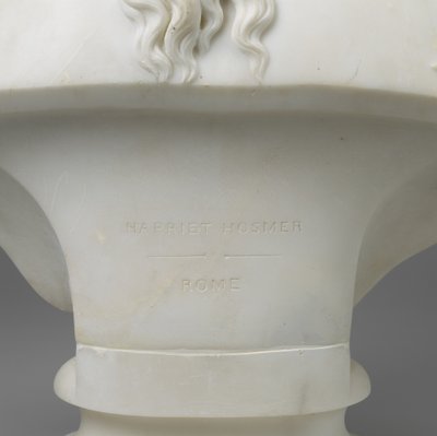 Medusa, ca. 1854 (marmor) av Harriet Goodhue Hosmer