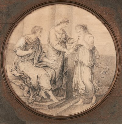 Ett av to klassiske bilder etter Angelica Kauffmann av Harriet Todd