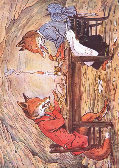 De har aldri spist en bedre gås i sitt liv, 1920 av Harry B Neilson