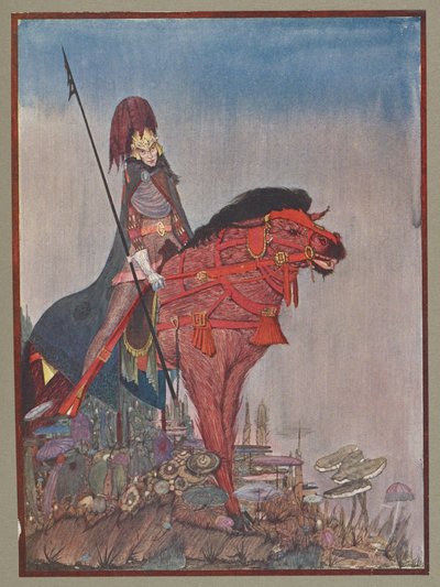 Baron Frederick Von Metzengerstein. av Harry Clarke