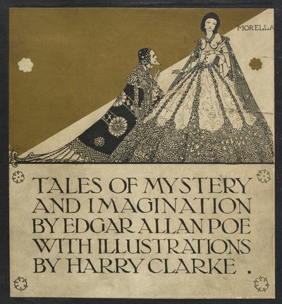 Illustrert forside. av Harry Clarke