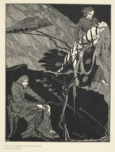 "Det var en fryktelig side i posten min eksistens." "Berenice" er en kort skrekkhistorie av Edgar Allan Poe. Historien følger en mann ved navn Egaeus som forbereder seg på å gifte seg med sin fetter Berenice. Han har en tendens til å fa av Harry Clarke