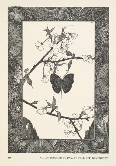 Sommerfuglen. De blomstret i dag, for å falle av i morgen. av Harry Clarke