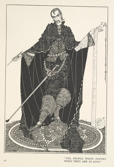 The Galoshes of Fortune. Ja, folk skriver poesi når de er forelsket. av Harry Clarke