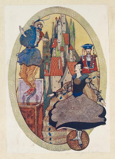 The Hardy Tin Soldier."Tin Soldier!" sa nissen, "Ikke stirr på ting som ikke angår deg". av Harry Clarke