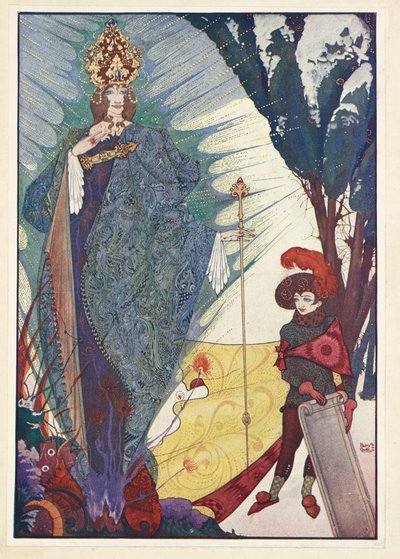 Snødronningen. Kay og snødronningen. av Harry Clarke