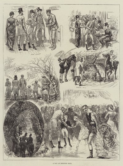 En dag i Beckton Hall av Harry Furniss