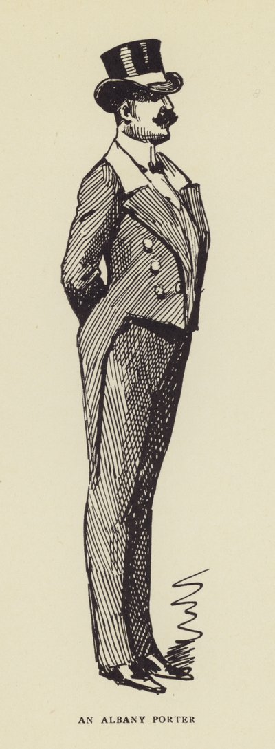 En Albany Porter av Harry Furniss