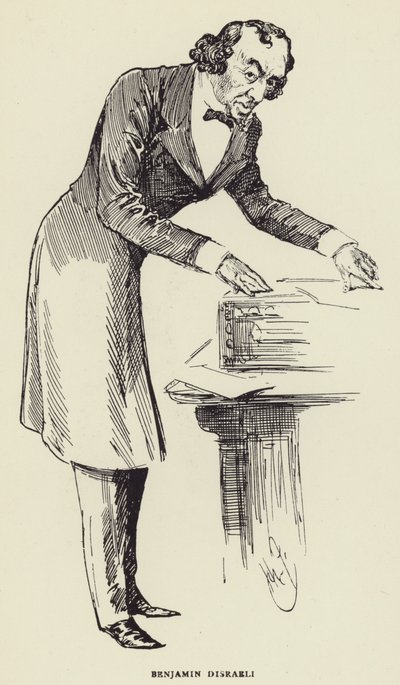 Benjamin Disraeli av Harry Furniss