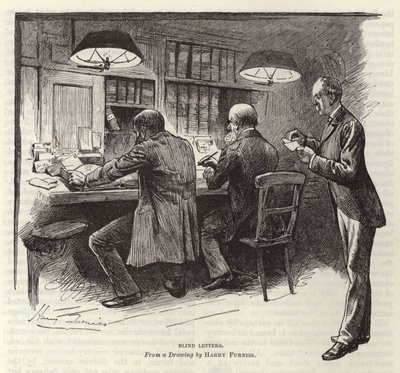 Blinde bokstaver av Harry Furniss