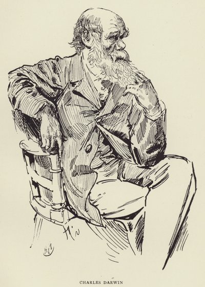 Charles Darwin av Harry Furniss