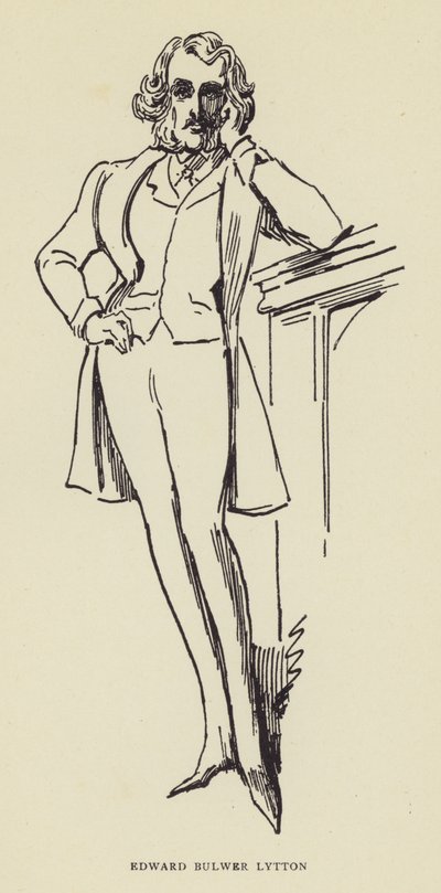 Edward Bulwer Lytton av Harry Furniss