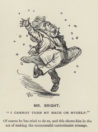 George Bright (litho) av Harry Furniss