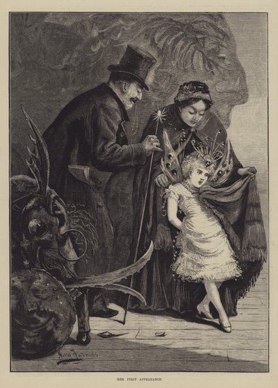 Hennes første opptreden av Harry Furniss