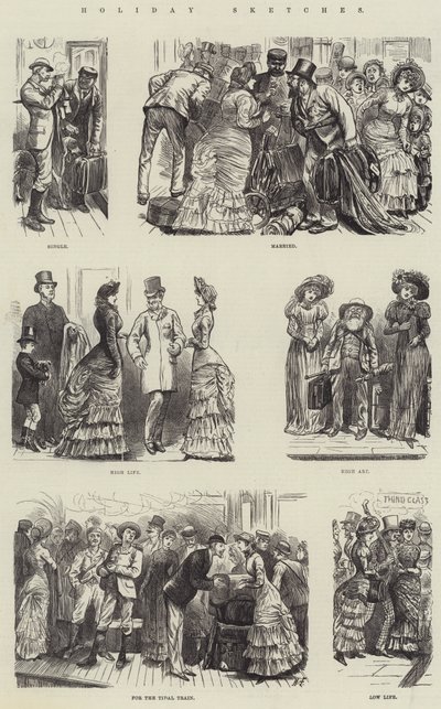 Ferieskisser av Harry Furniss
