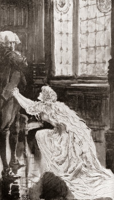Illustrasjon av Harry Furniss for novellen The Lazy Tour of Two Idle Apprentices fra The Christmas Books av Charles Dickens av Harry Furniss