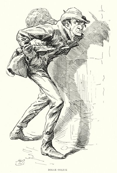 Illustrasjon for store forventninger av Charles Dickens (litho) av Harry Furniss