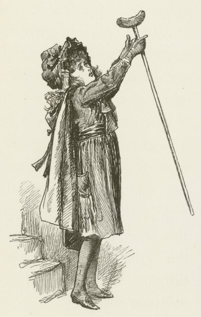 Illustrasjon for Sylvie og Bruno av Lewis Carroll av Harry Furniss