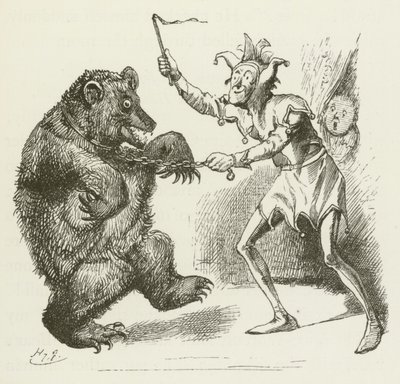Illustrasjon for Sylvie og Bruno av Lewis Carroll av Harry Furniss