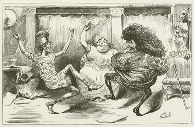 Illustrasjon for Sylvie og Bruno av Lewis Carroll av Harry Furniss