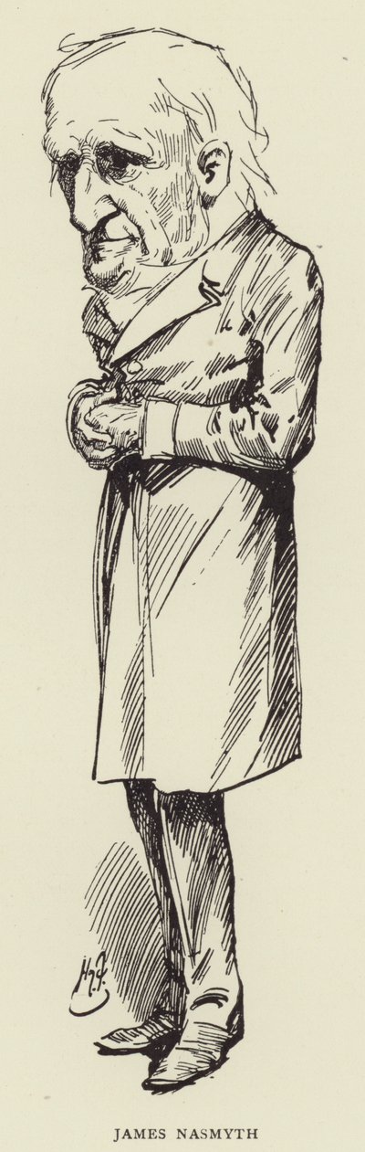 James Nasmyth av Harry Furniss