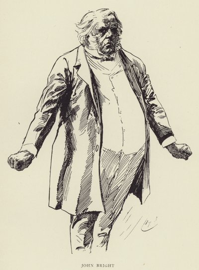 John Bright av Harry Furniss