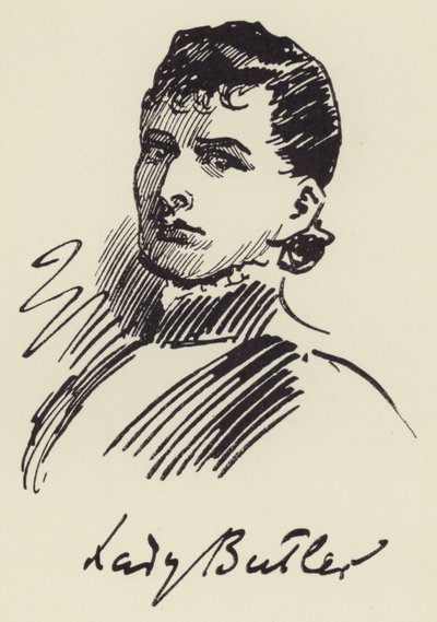 Lady Butler av Harry Furniss