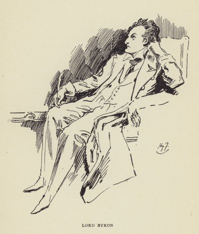 Lord Byron av Harry Furniss