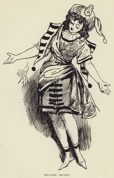 Madame Vestris av Harry Furniss