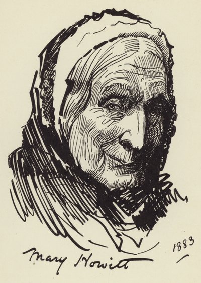 Mary Howitt av Harry Furniss