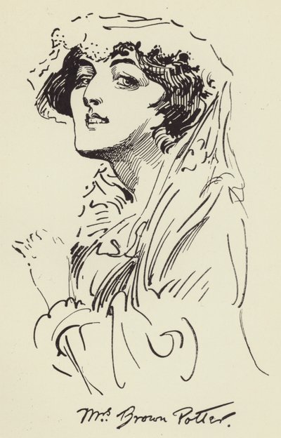 Fru Brown Potter av Harry Furniss