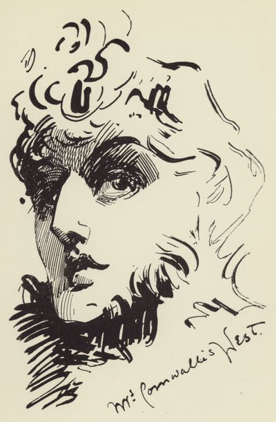 Fru Cornwallis West av Harry Furniss