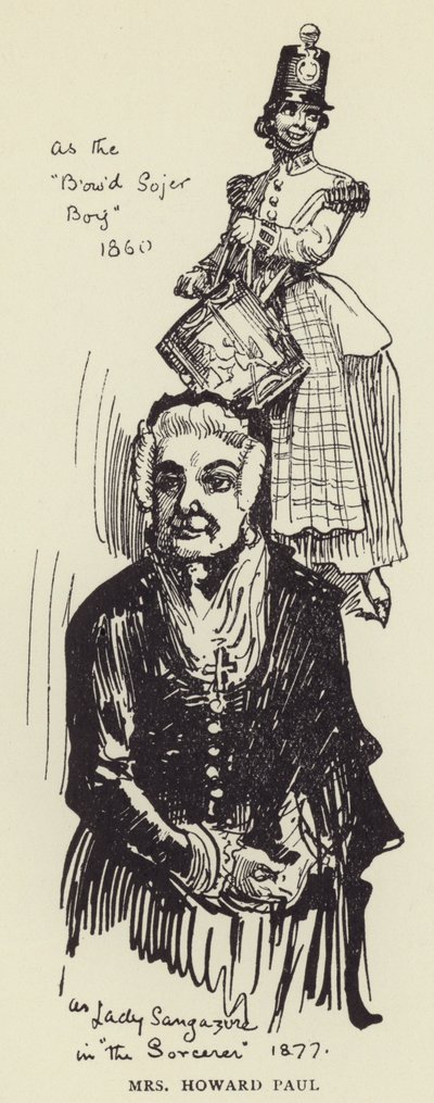 Fru Howard Paul av Harry Furniss
